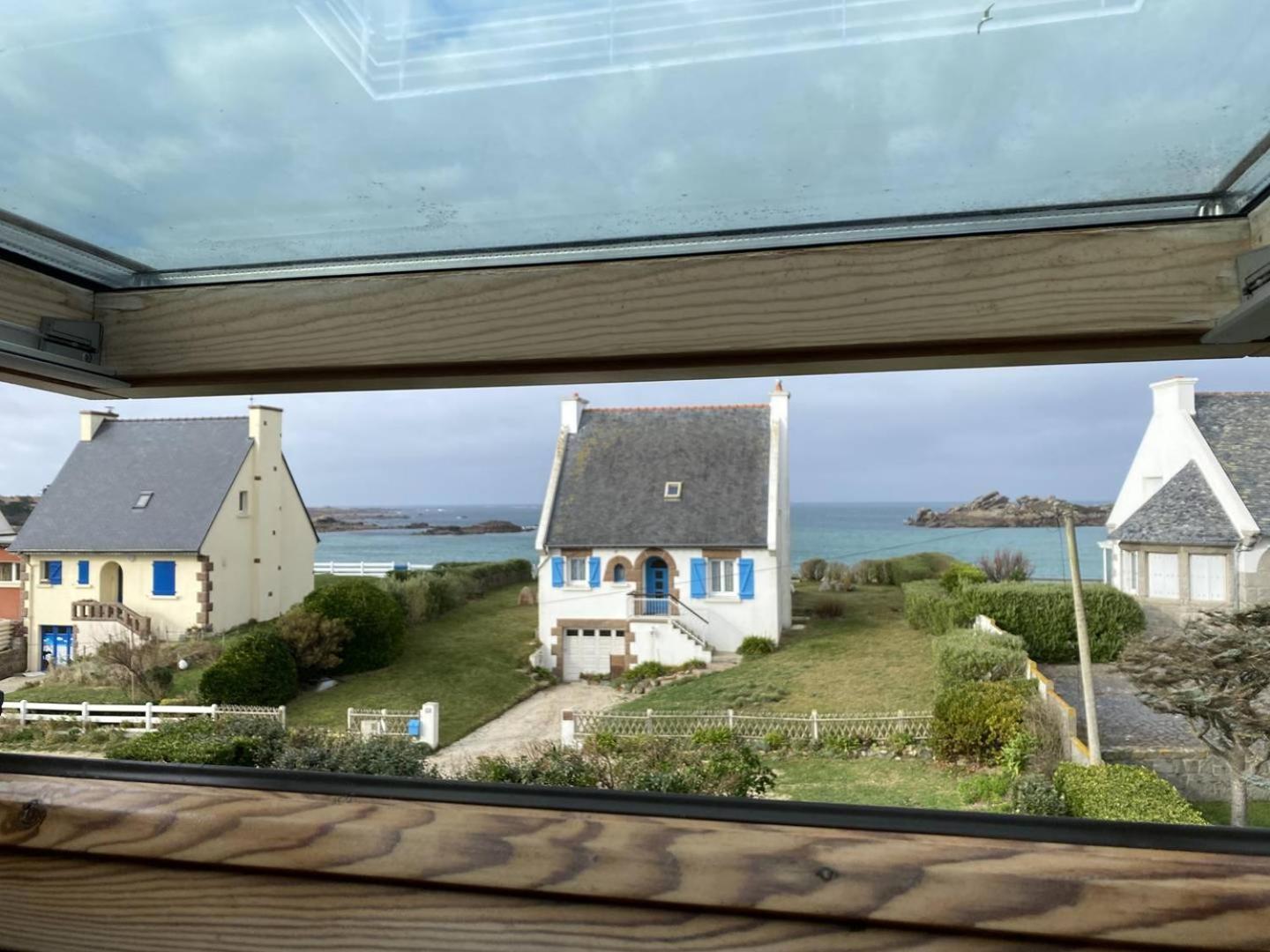 Maison 4 Personnes A 100M De La Plage De La Greve Rose A Tregastel - Ref 142 外观 照片